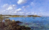 Douarnenez par Eugene Boudin